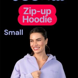 COMING SOON!!! Comfrt Pastel Edition Lavender Zip-up Hoodie Small NWT